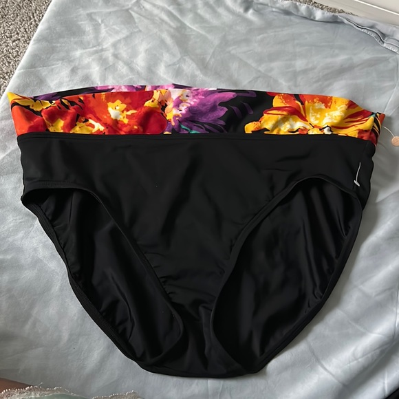 BE CREATIVE SWIMWEAR SWIMSUIT BOTTOM SIZE 14 NWOT - Picture 1 of 4